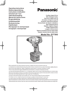Manual de uso Panasonic EY7202GQW Llave de impacto