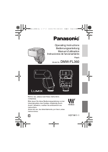 Manual de uso Panasonic DMW-FL360E Lumix Flash