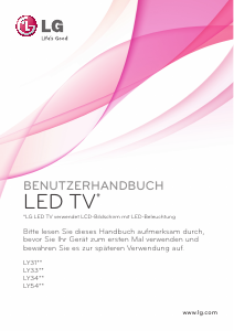 Bedienungsanleitung LG 22LY540H LED fernseher