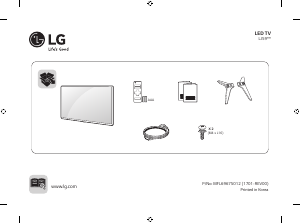 Bedienungsanleitung LG 32LJ590U LED fernseher