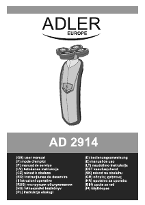 Bedienungsanleitung Adler AD 2914 Rasierer