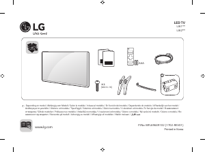 Manual LG 32LJ610V LED Television