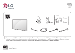 Manual LG 32LV762V LED Television