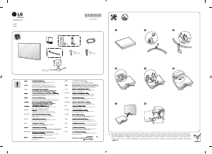 Handleiding LG 43LK6100PLB LED televisie