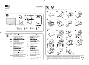 Handleiding LG 43UK6750 LED televisie