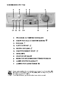 Bruksanvisning Hoover HTV 714.6 SY AAA Vaskemaskin