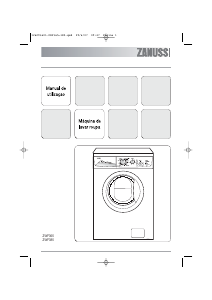Manual Zanussi ZWF 385 Máquina de lavar roupa