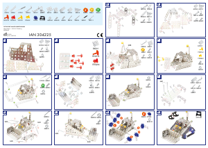 Manual Playtive IAN 304225 Metal building set