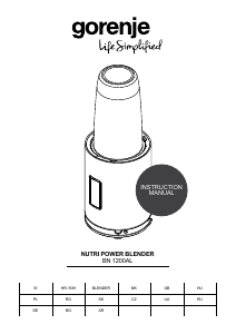 Priručnik Gorenje BN1200AL Blender