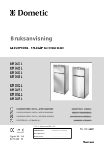 Bruksanvisning Dometic RM 7651 L Kyl-frys