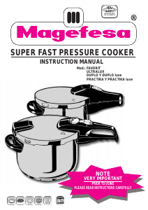 Manual Magefesa Ultralux Pressure Cooker