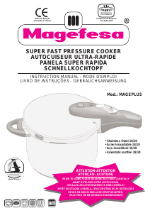 Manual Magefesa Mageplus Pressure Cooker