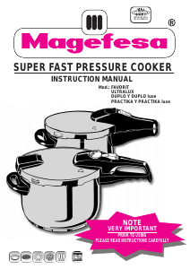 Manual Magefesa Duplo Pressure Cooker