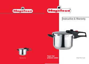 Manual Magefesa Practika Plus Pressure Cooker