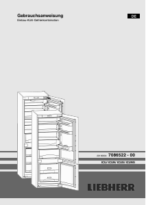 Bedienungsanleitung Liebherr ICUS 3324 Kühl-gefrierkombination