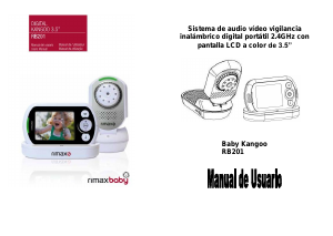 Manual Rimax RB201 Baby Kangoo Monitor de bebê