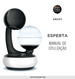 Manual Krups KP310510 Nescafe Dolce Gusto Esperta Máquina de café expresso