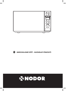Használati útmutató Nodor NMW 25 D Mikrohullámú sütő