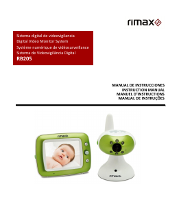 Manual Rimax RB205 Baby Kangoo Monitor de bebê