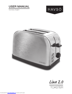 Manual Havsö Lina 2.0 Toaster