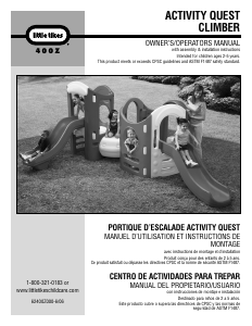 Manual de uso Little Tikes 400Z Activity Quest Climber Casa de juguete