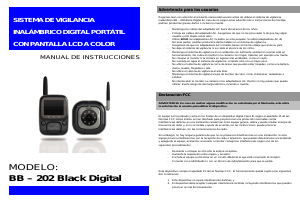 Manual de uso Basbau BB202 Vigilabebés