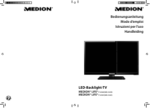 Mode d’emploi Medion LIFE P12308 (MD 21439) Téléviseur LED