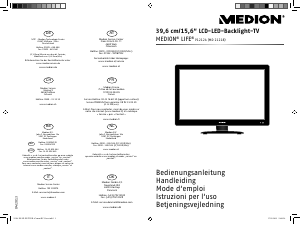 Handleiding Medion LIFE P12124 (MD 21218) LED televisie