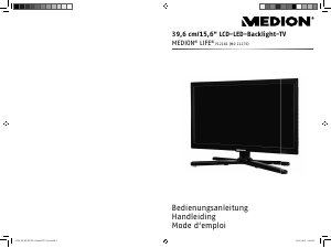 Mode d’emploi Medion LIFE P12181 (MD 21276) Téléviseur LED