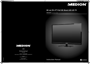 Handleiding Medion P15109 (MD 30612) LED televisie