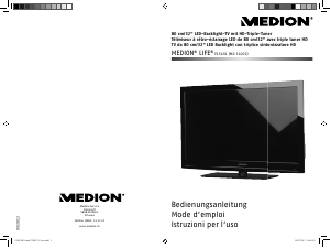 Manuale Medion LIFE P15491 (MD 31002) LED televisore