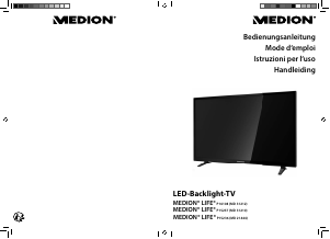 Bedienungsanleitung Medion LIFE P15236 (MD 21444) LED fernseher