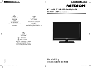 Handleiding Medion LIFE P12125 (MD 21221) LED televisie