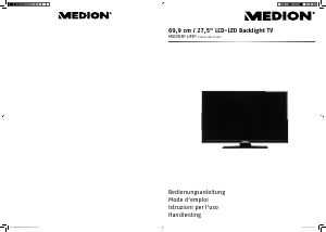 Handleiding Medion LIFE P12163 (MD 21255) LED televisie