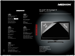 Manual de uso Medion P14083 (MD 21174) Televisor de LED