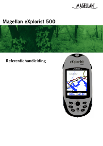 Handleiding Magellan eXplorist 500 Handheld navigatiesysteem