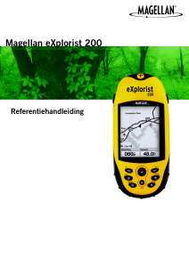 Handleiding Magellan eXplorist 200 Handheld navigatiesysteem