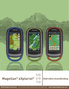 Handleiding Magellan eXplorist 710 Handheld navigatiesysteem
