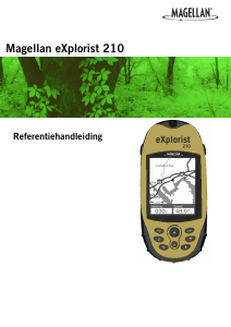 Handleiding Magellan eXplorist 210 Handheld navigatiesysteem