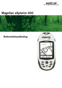 Handleiding Magellan eXplorist 400 Handheld navigatiesysteem