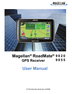 Manual Magellan RoadMate 9055 Car Navigation