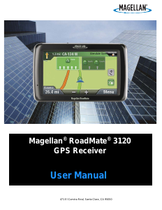 Manual Magellan RoadMate 3120 Car Navigation