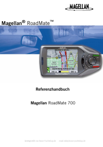 Bedienungsanleitung Magellan RoadMate 700 Navigation