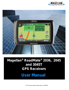 Manual Magellan RoadMate 2045 Car Navigation