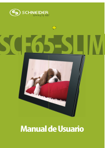 Manual de uso Schneider SCF 65Slim Marco digital
