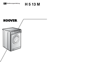 Bedienungsanleitung Hoover H5 13 MDE Waschmaschine