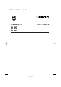 Handleiding Hoover HC110 MUK Wasmachine