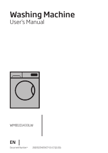 Manual BEKO WMB 101433 LW Washing Machine