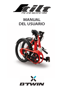 Manual de uso BTwin Tilt Bicicleta plegable