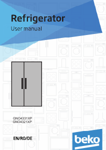 Manual BEKO GNO4321XP Combina frigorifica